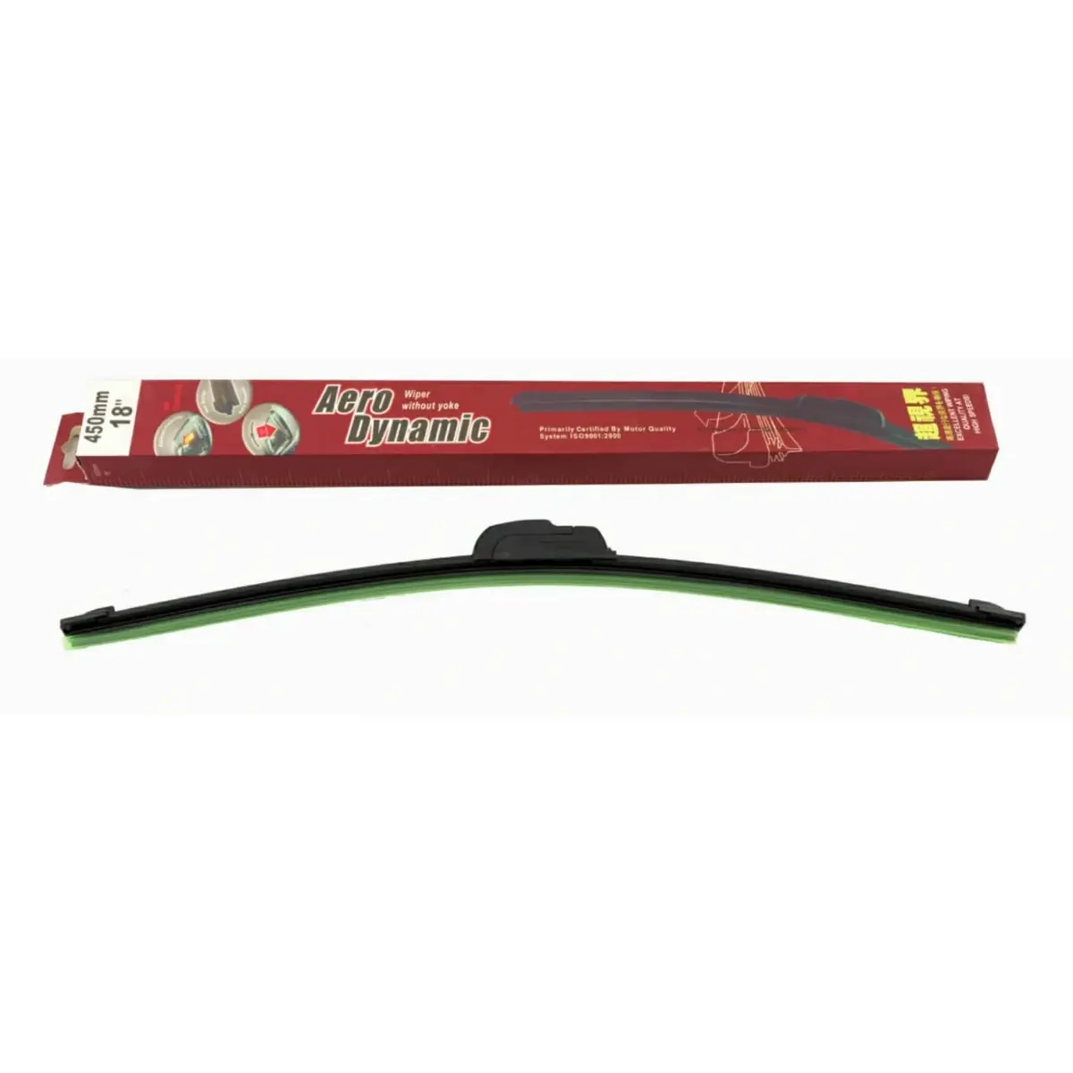 Rubber Car Wiper Blade (2 Pcs) 1