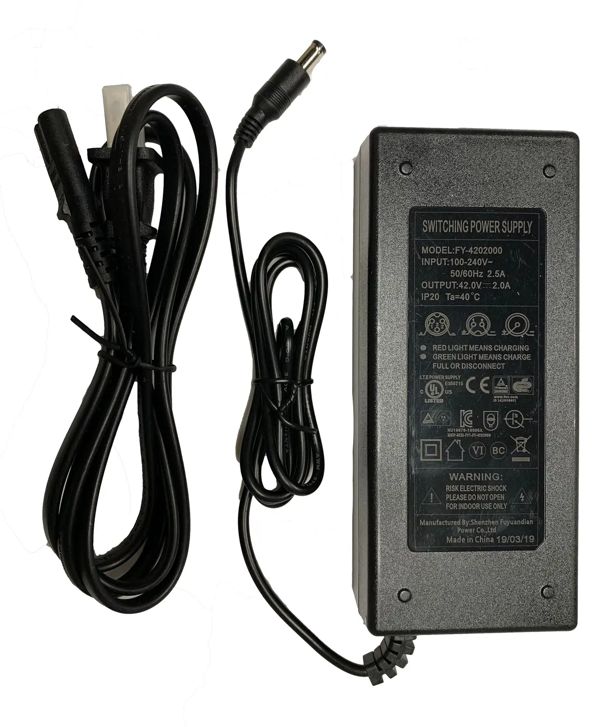 Glarewheel Electric Scooter Charger 1