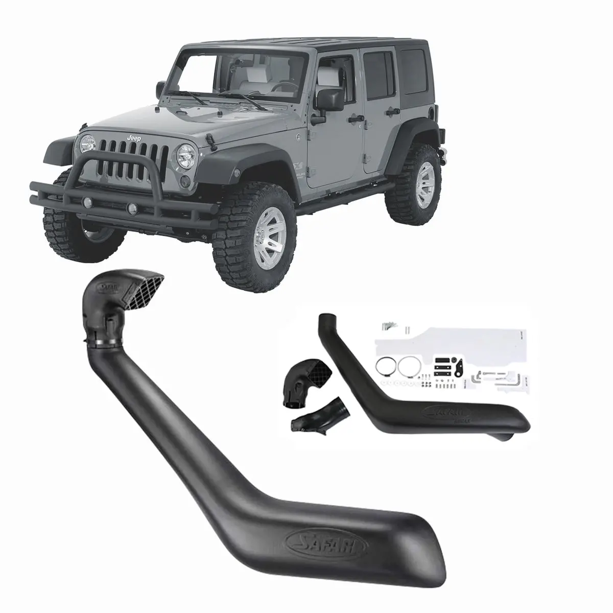 Safari Snorkel For Jeep Wrangler (04/2018 - On) 1