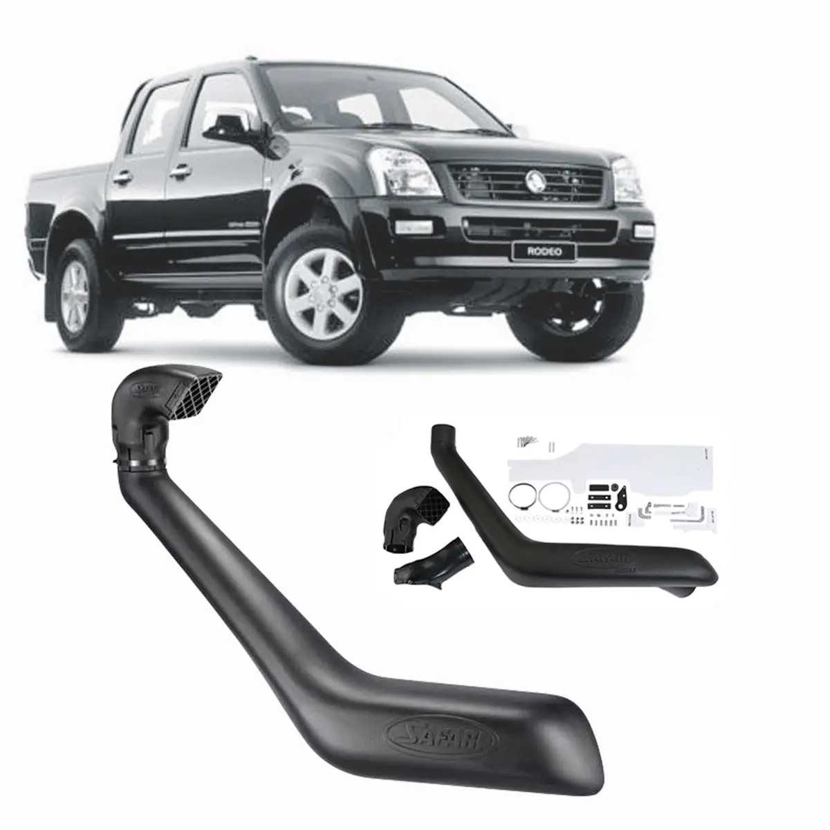 Safari Snorkel For Holden Rodeo (01/2003 - 01/2007) 1