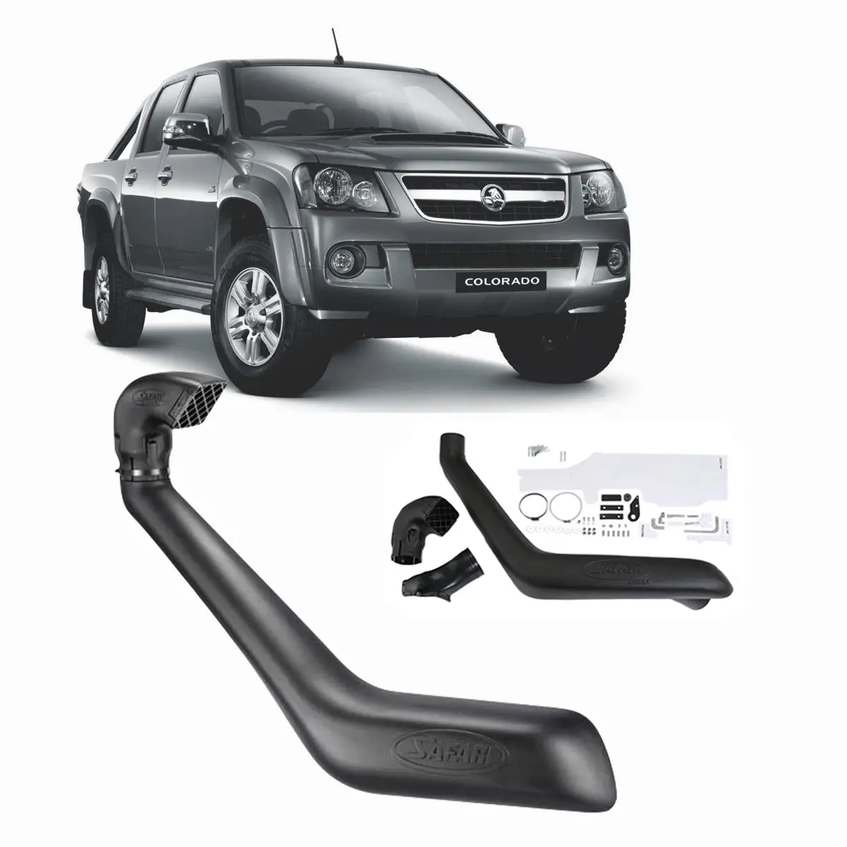 Safari Snorkel For Holden Colorado (03/2008 - 06/2012) 1