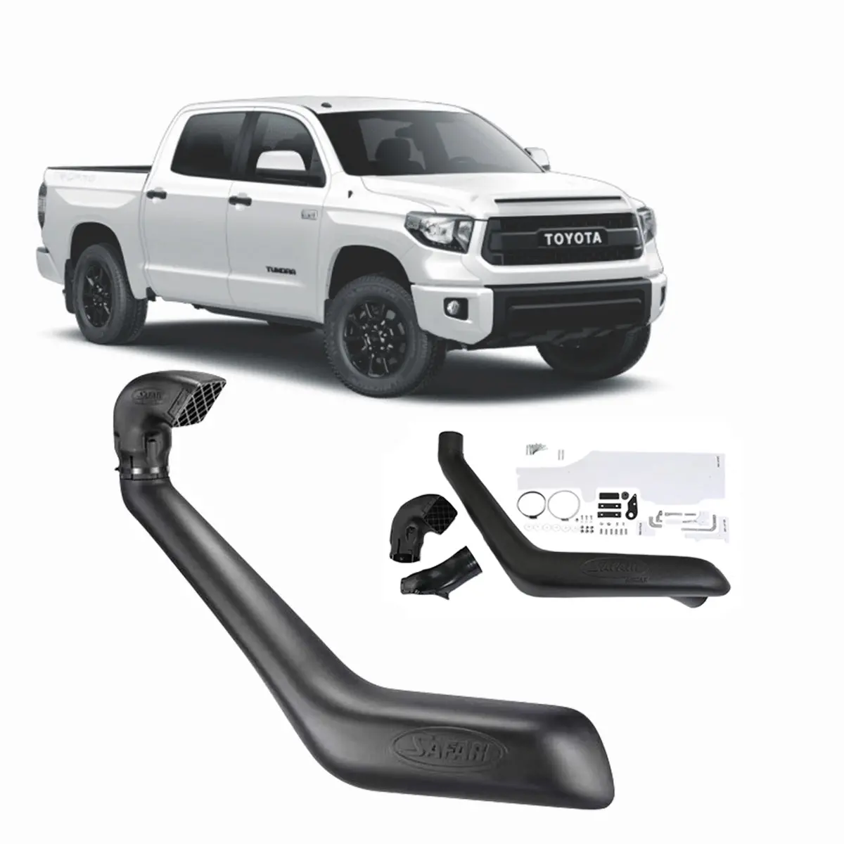 Safari Snorkel For Toyota Tundra Gen2 My14-On 5.7L V8 Petrol (3Ur-Fe) 1
