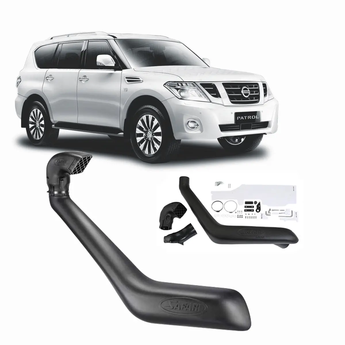 Safari Snorkel For Nissan Patrol (12/2012 - 04/2019) 1