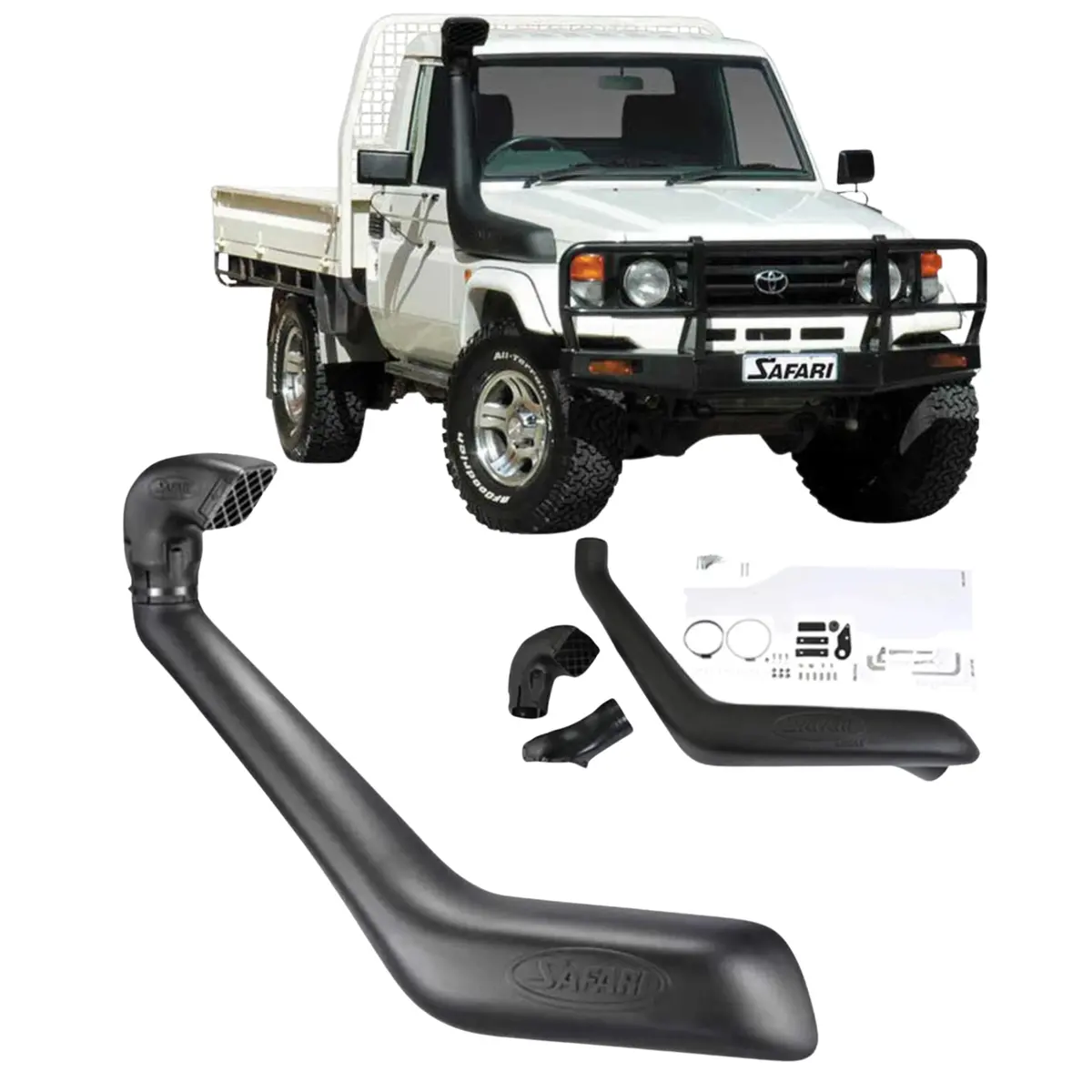 Safari Snorkel For Toyota Landcruiser (01/1990 - 10/2007) 1