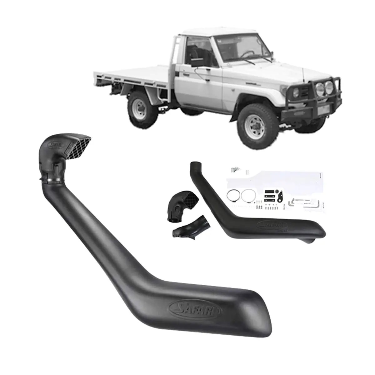 Safari Snorkel For Toyota Landcruiser (01/1990 - 02/2007) 1