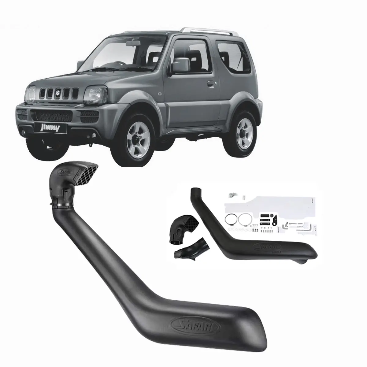 Safari Snorkel For Suzuki Jimny (09/1998 - 01/2005) 1
