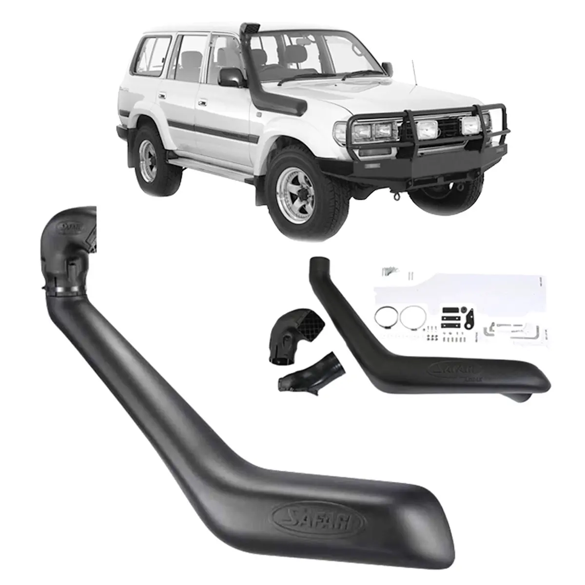 Safari Snorkel For Toyota Landcruiser (01/1987 - 01/1998) 1