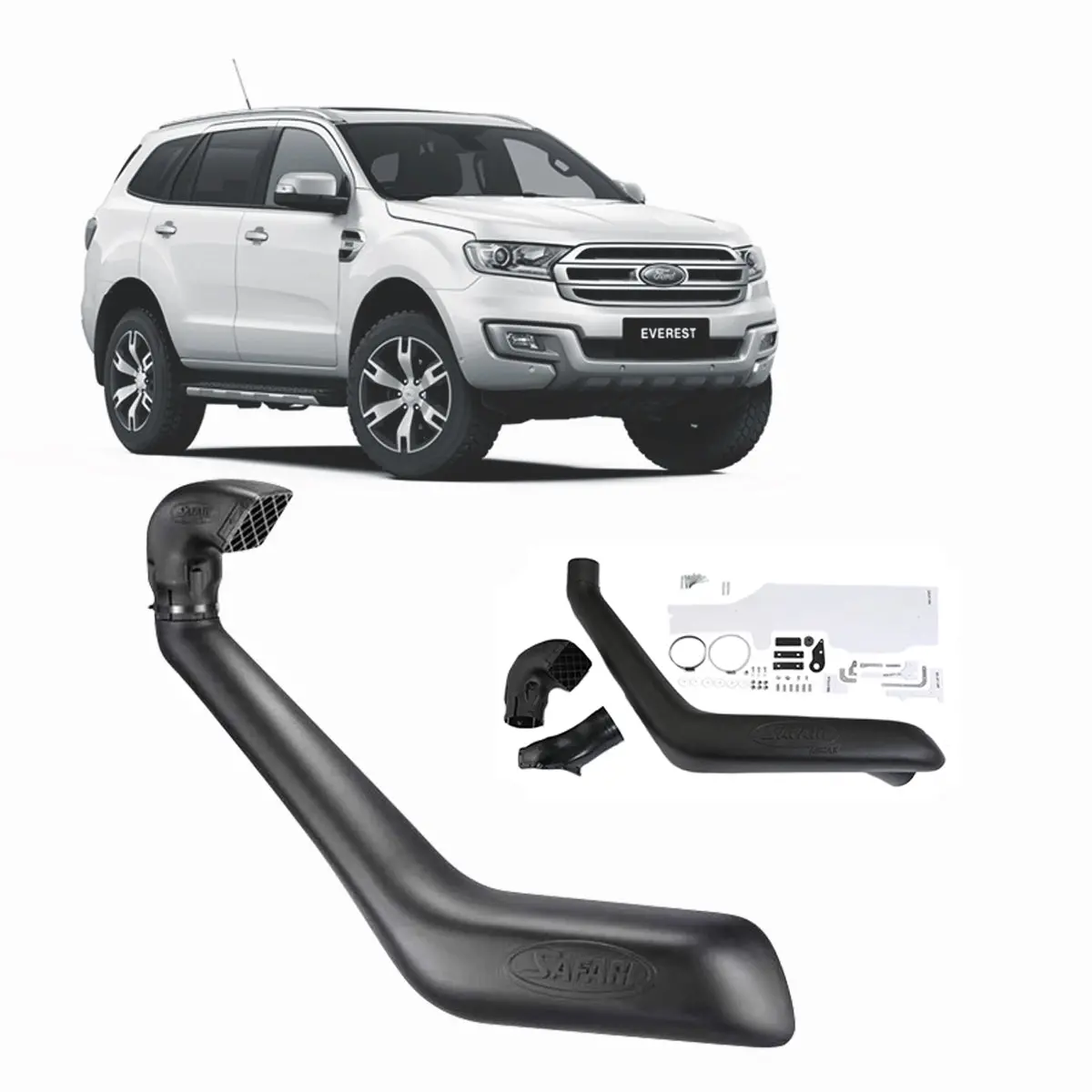 Safari Snorkel For Ford Ranger (07/2015 - 05/2022), Everest (07/2015 - On) 1