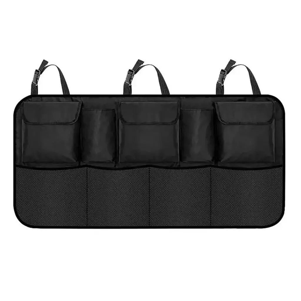 Suv Back Seat Trunk Organiser With 9 Compartments 1