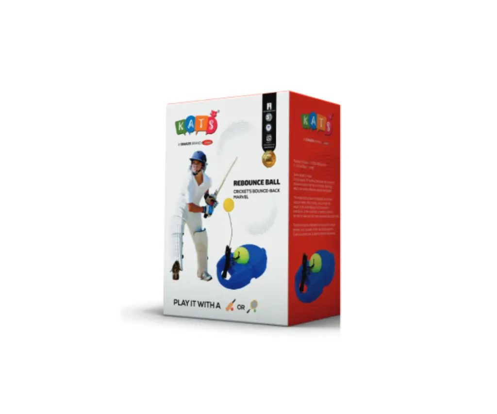 Simarr Kats Rebounce Ball With String Solo Tennis Trainer Set For Kids 3 Years And Up 1