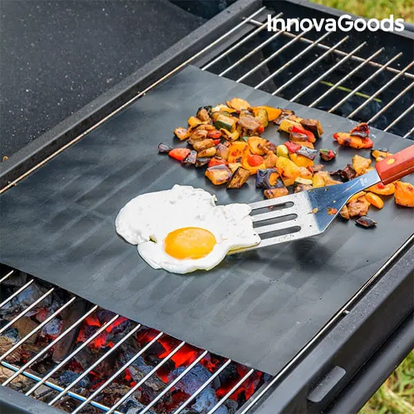 Grill Accessories "Grill And Baking Mat" (2 Pieces) - Reusable 1