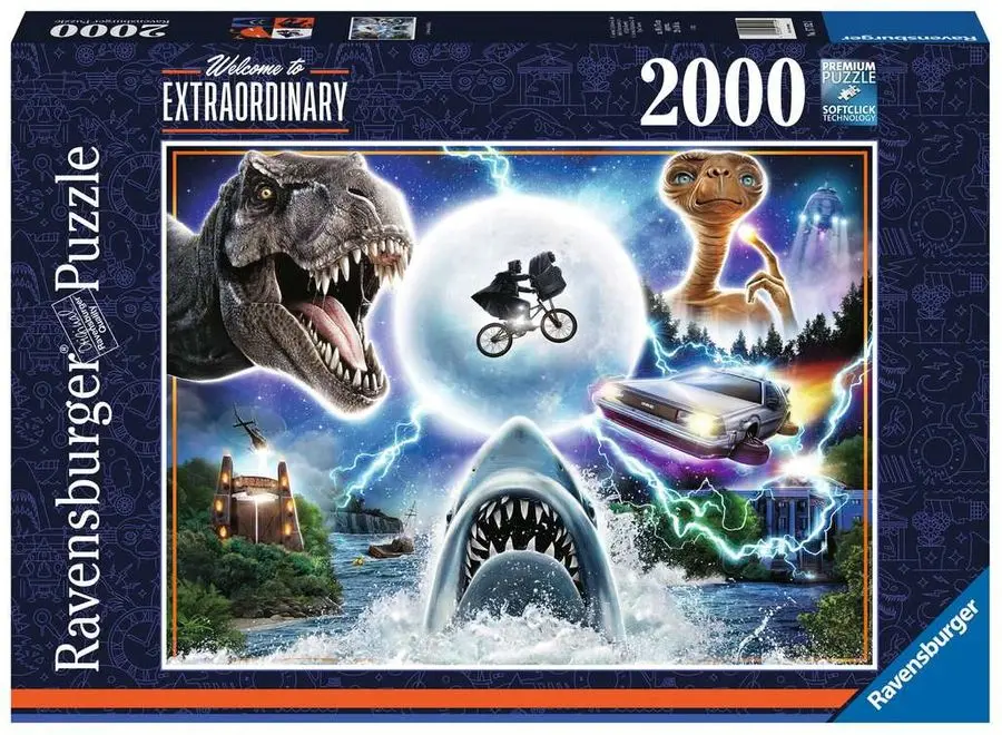 Puzzle "Universals Filmklassiker" (2000 Teile) - Extraordinary 1