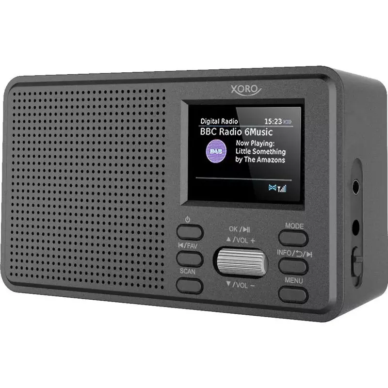 Radio Transistor (Dab/Dab+/Ukw) Von Xoro - Bluetooth & Farbdisplay 1