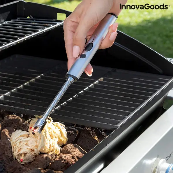 Stick Lighter With Usb Charging &Amp; Led Display - Flexible Use 1