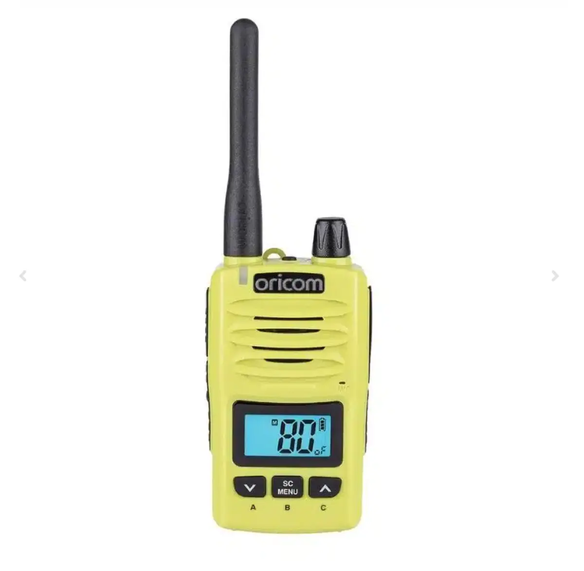Handheld Uhf Cb Radio Waterproof - Oricom Dtx600 Lime 1