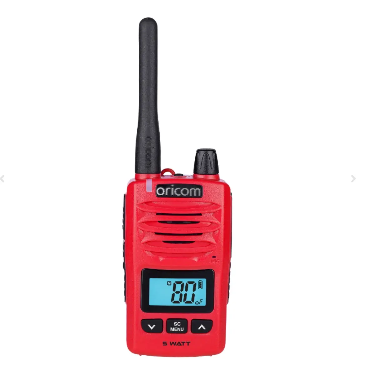 Handheld Uhf Cb Radio Waterproof - Oricom Dtx600 Red 1