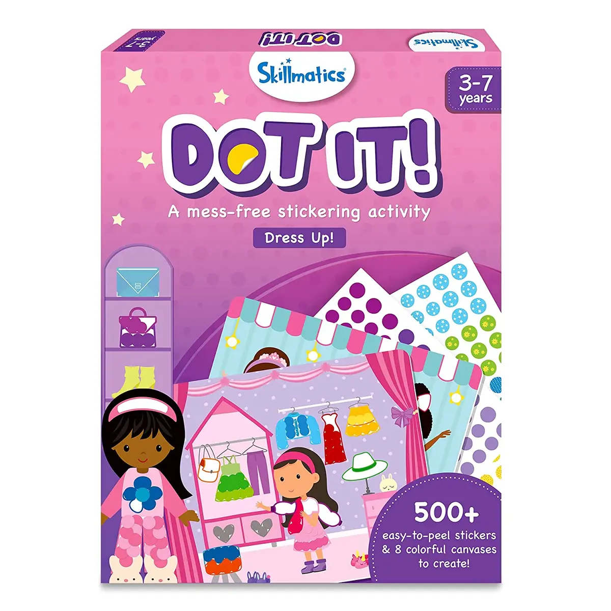 Skillmatics Art Activity Dot It! Dress Up - No Mess Sticker Art Gifts For Kids Ages 3 To 7 Years 1