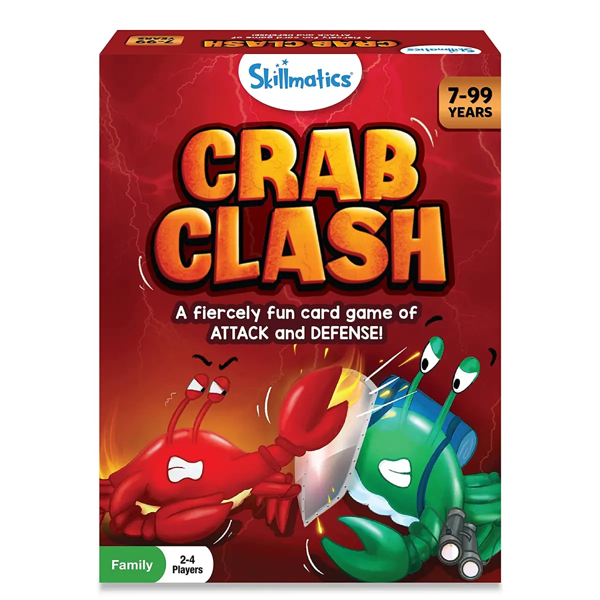 Skillmatics Crab Clash - Fiercely Fun Card Game Of Attack And Defense For Kids Ages 7+ 1