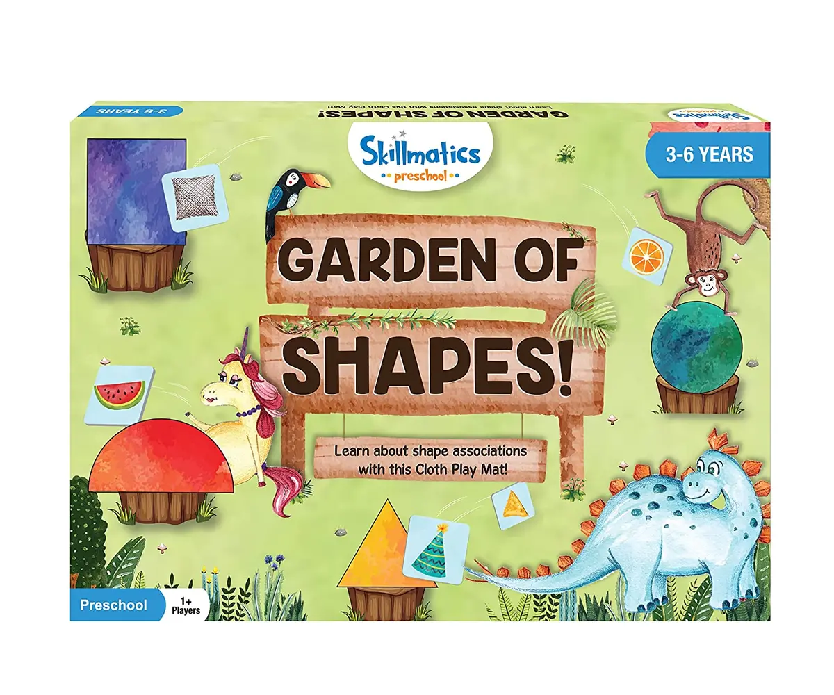 Skillmatics Preschool : Garden Of Shapes - Educational Game For Kids Ages 3-6 Years 1