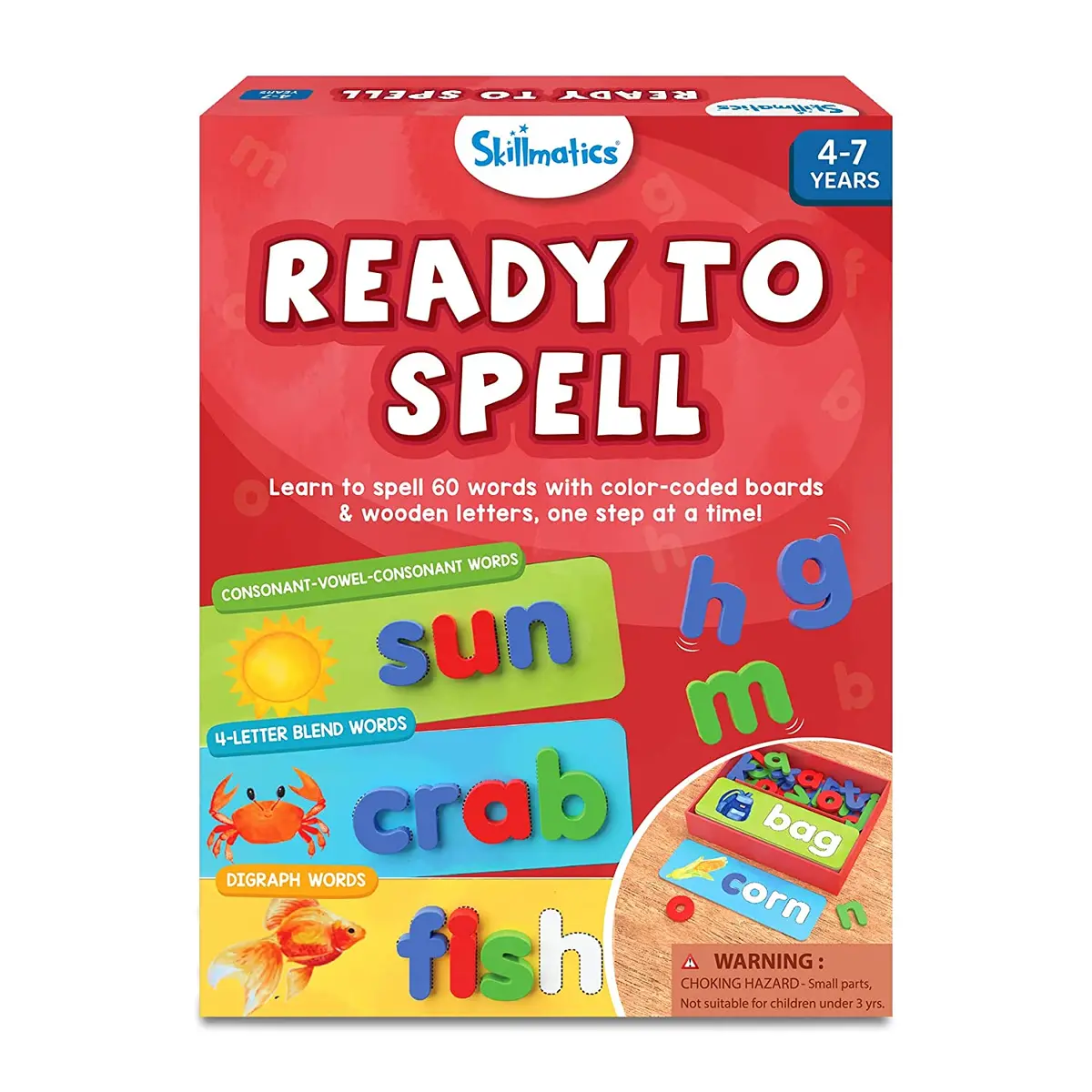 Skillmatics Ready To Spell - Learning Activities For Ages 4 To 7 Years 1