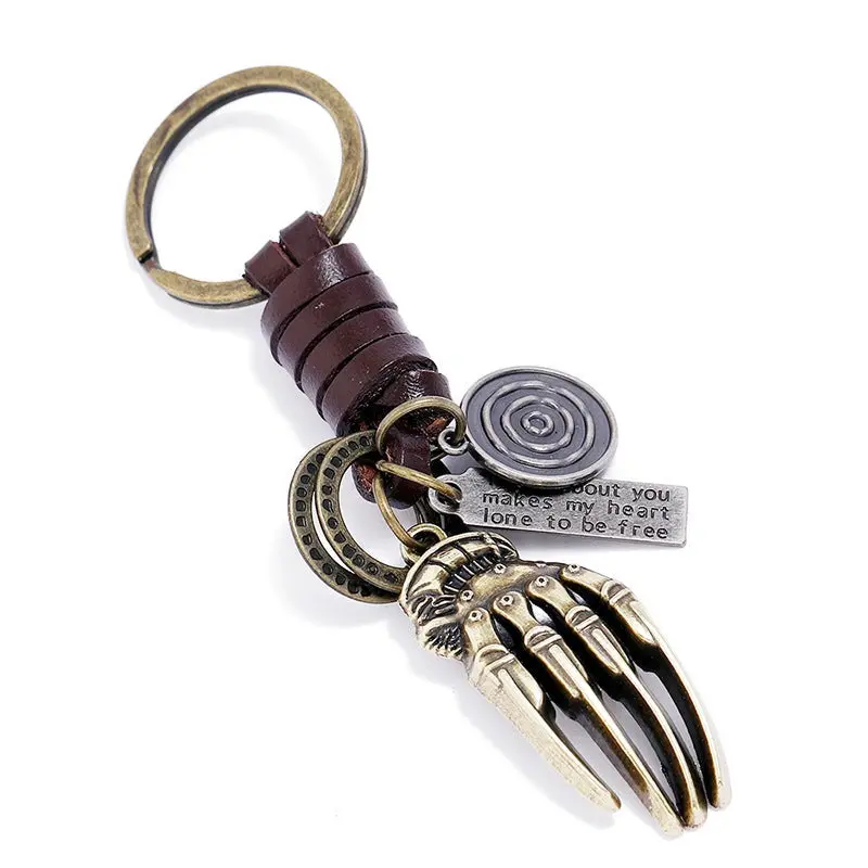 Skull Hand Keychain 1