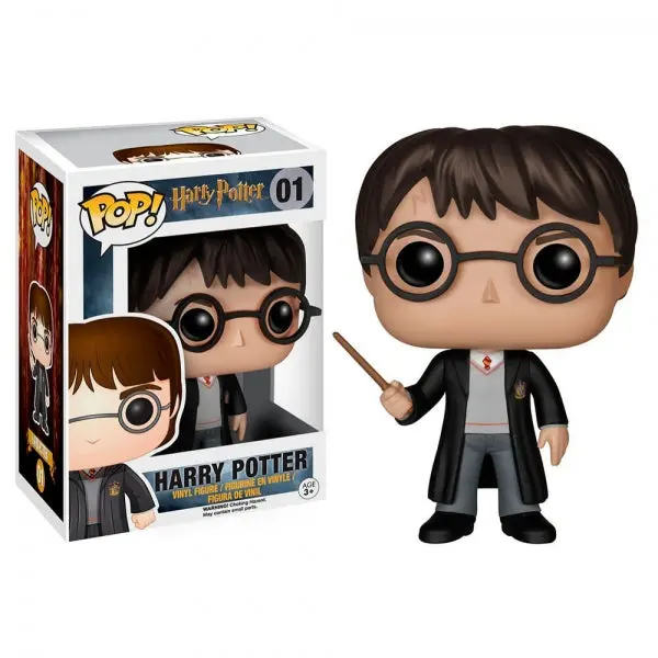 Figure Funko No. 01 "Harry Potter" Pop! - Harry In Hogwarts Uniform 1