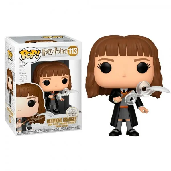 Figure Funko No. 113 "Hermione Granger" With Magic Wand And Feather 1