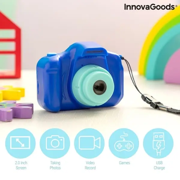 Camera Digital 3-In-1 "Kidmera" For Children - Photos, Videos, Games 2