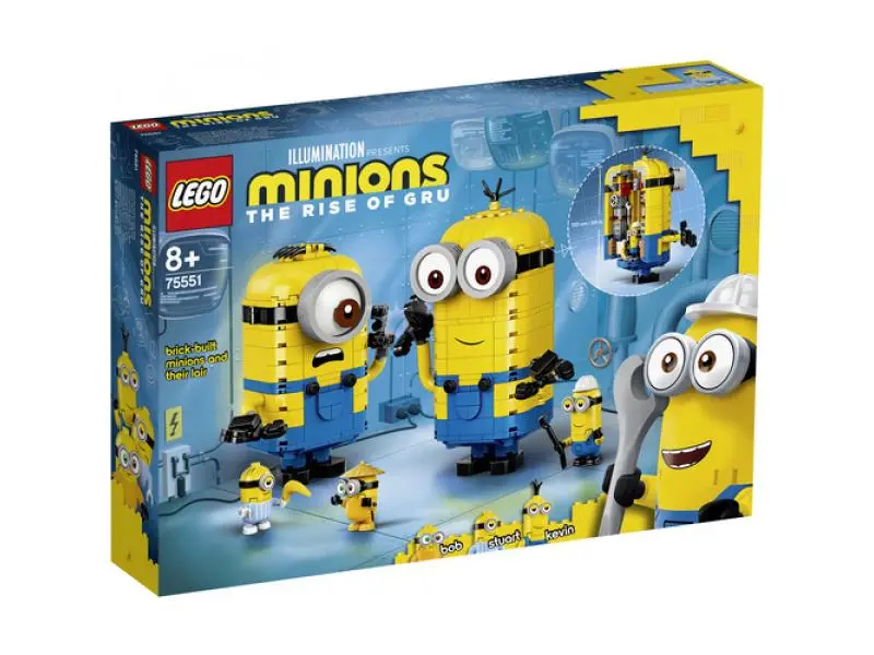 Lego®Minions - The Rise Of Gru "Building Figure Set With Hideout" 1