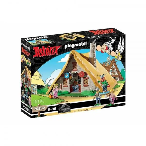 Playmobil®Asterix "Cabin Of The Majestix" (110 Pieces) - The House Of The Chief 1