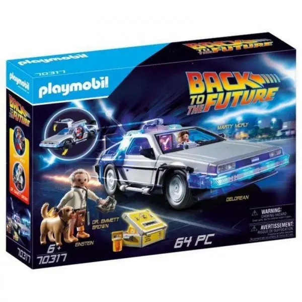 Playmobil®Back To The Future "Delorean" (64 Parts) - Toy Car With Figures 1