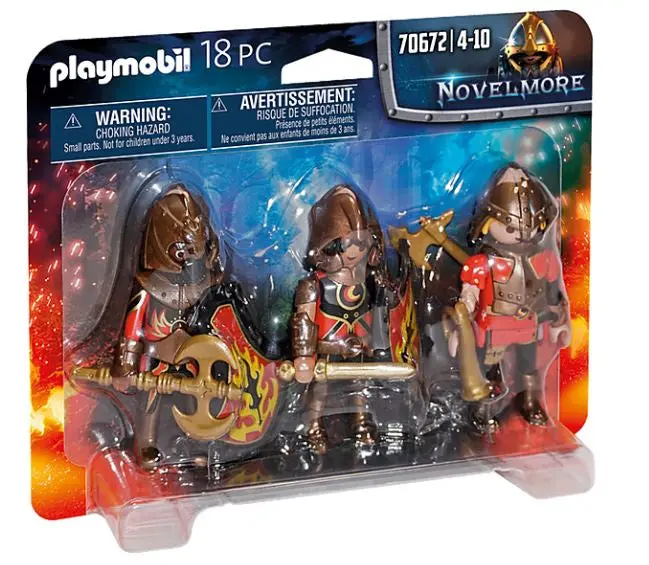 Playmobil®Novelmore "Burnham Raiders" - 3 Figures With Weapons 1