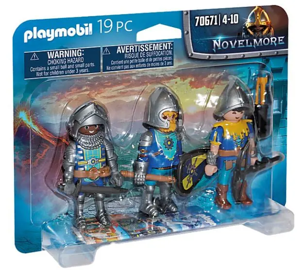 Playmobil®Novelmore "Novelmore Knights" - 3 Figures With Weapons 1