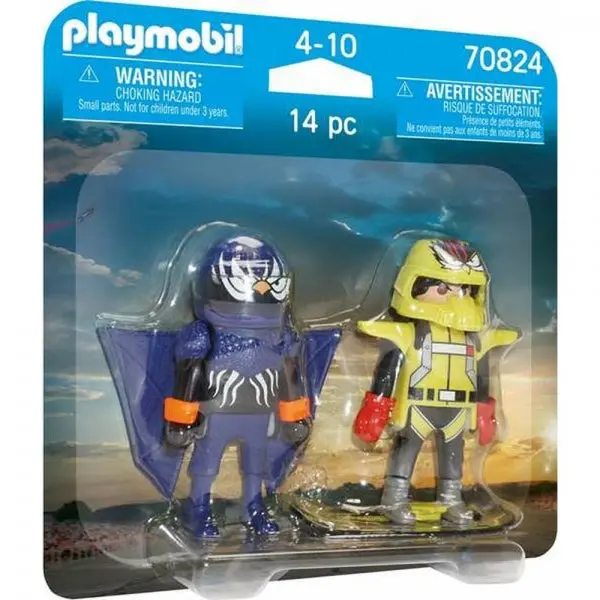 Playmobil®Stunt Show Air "Duo Pack" (14 Parts) - Two Flying Stuntmen 1