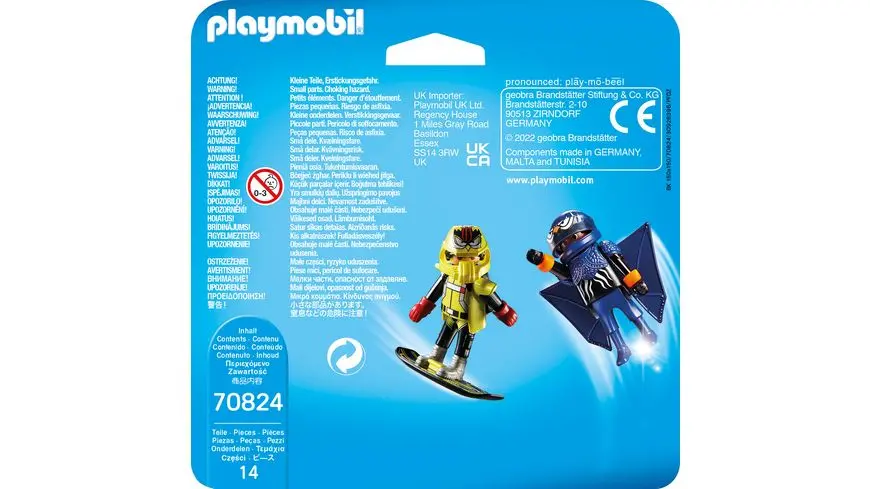 Playmobil®Stunt Show Air "Duo Pack" (14 Parts) - Two Flying Stuntmen 2