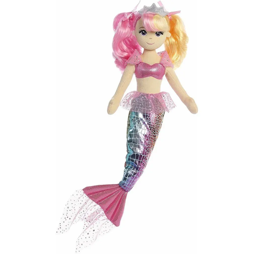 Plush Figure Mermaid "Pastel Water Lily" (46 Cm) - Cheeky Mermaid From Aurora 1