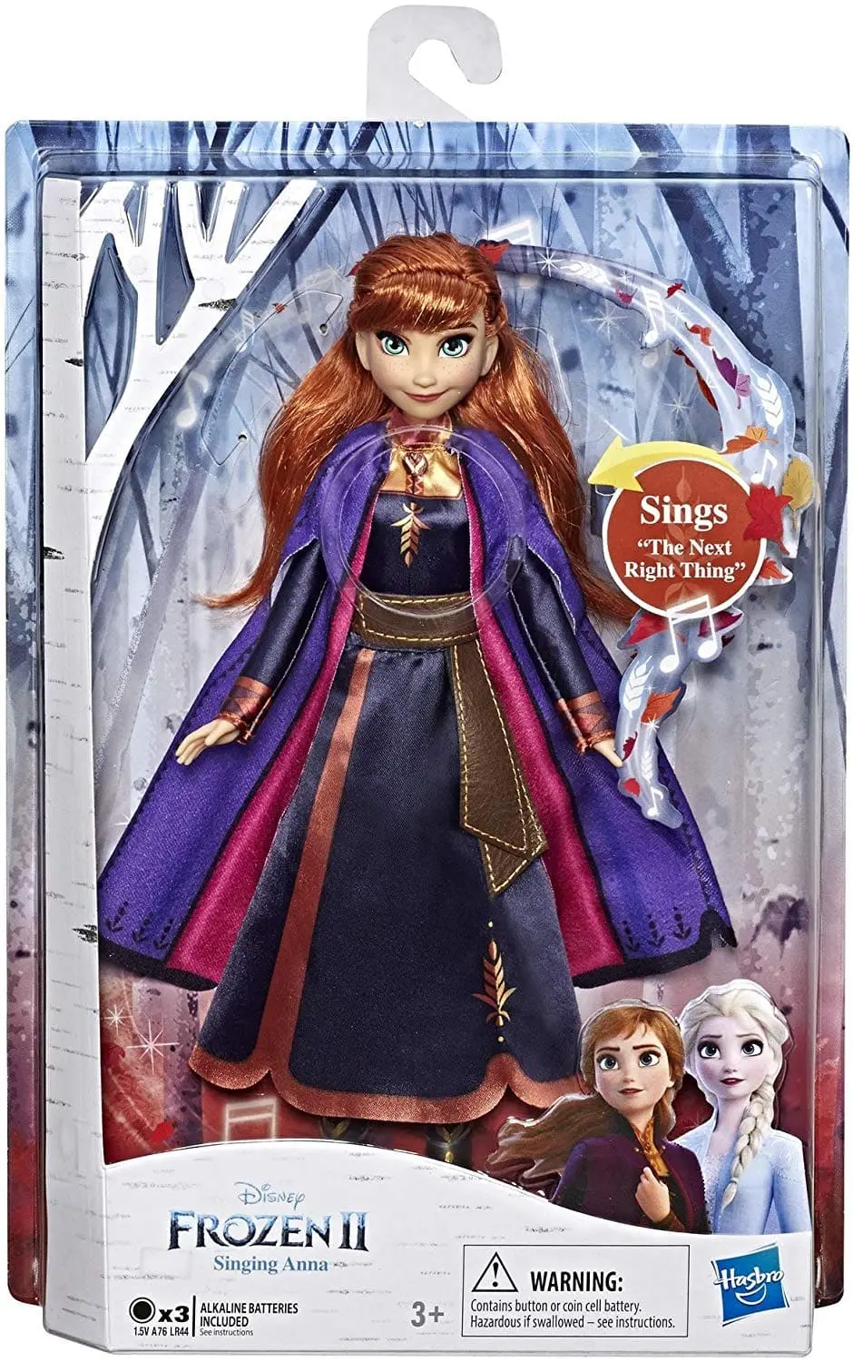 Doll Frozen "Singing Anna" (30 Cm) From "Frozen" By Hasbro 1