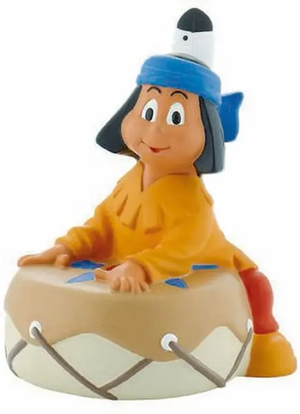 Money Box "Yakari With Drum" - Character From Popular Children's Series 1