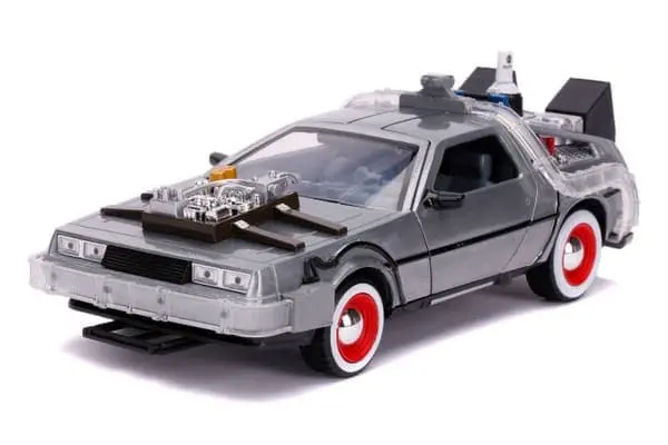 Play Car "Time Machine" (Delorean) By Jada Toys®Back To Future Iii 1