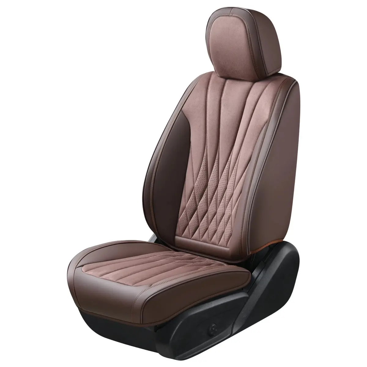 Suede Leather Seat Covers (5 Pcs Set) 1