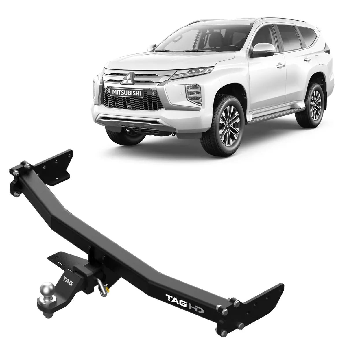 Tag Heavy Duty Towbar For Mitsubishi Pajero Sport (11/2019 - On) 1