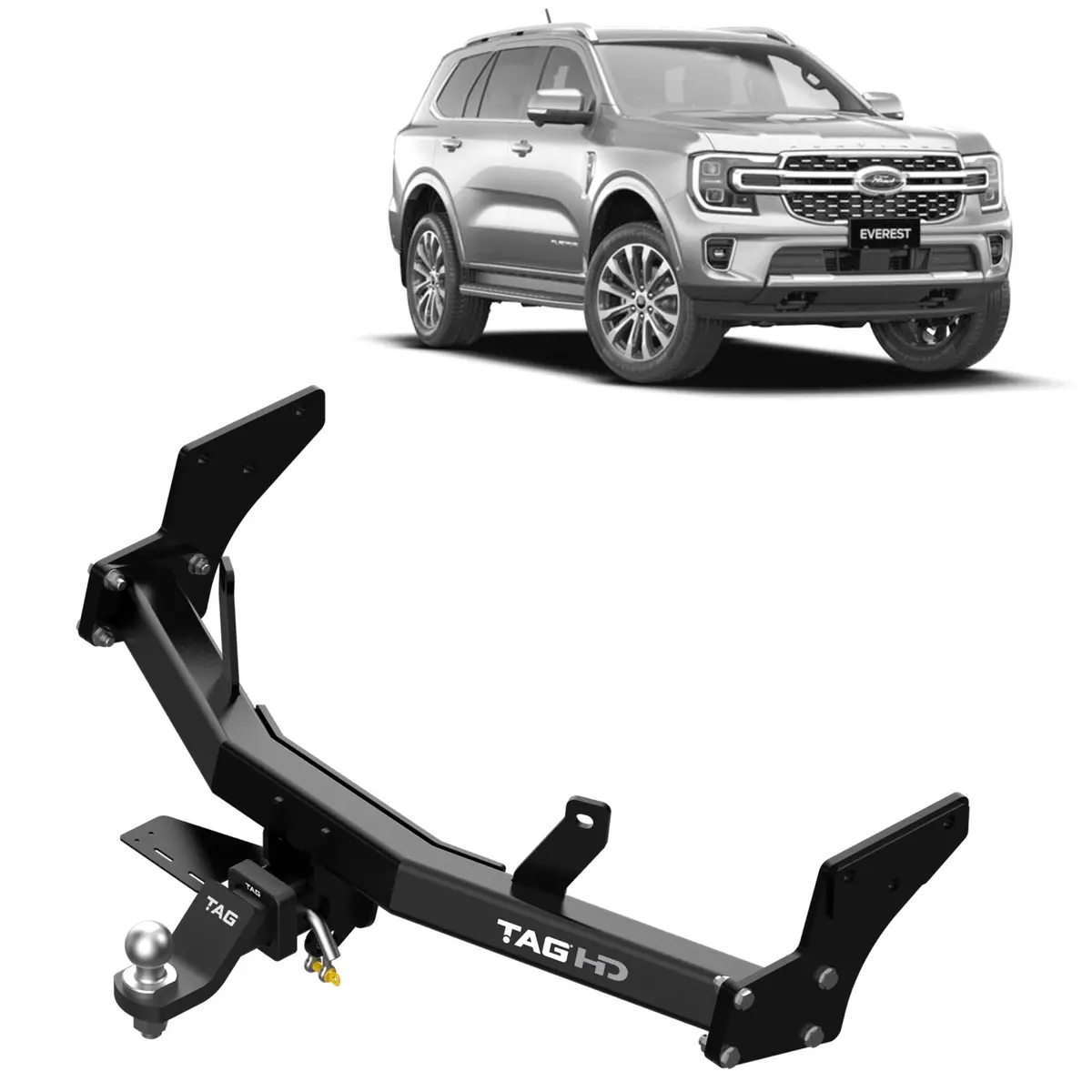 Tag Heavy Duty Towbar For Next-Gen Ford Everest (06/2022 - On) 1