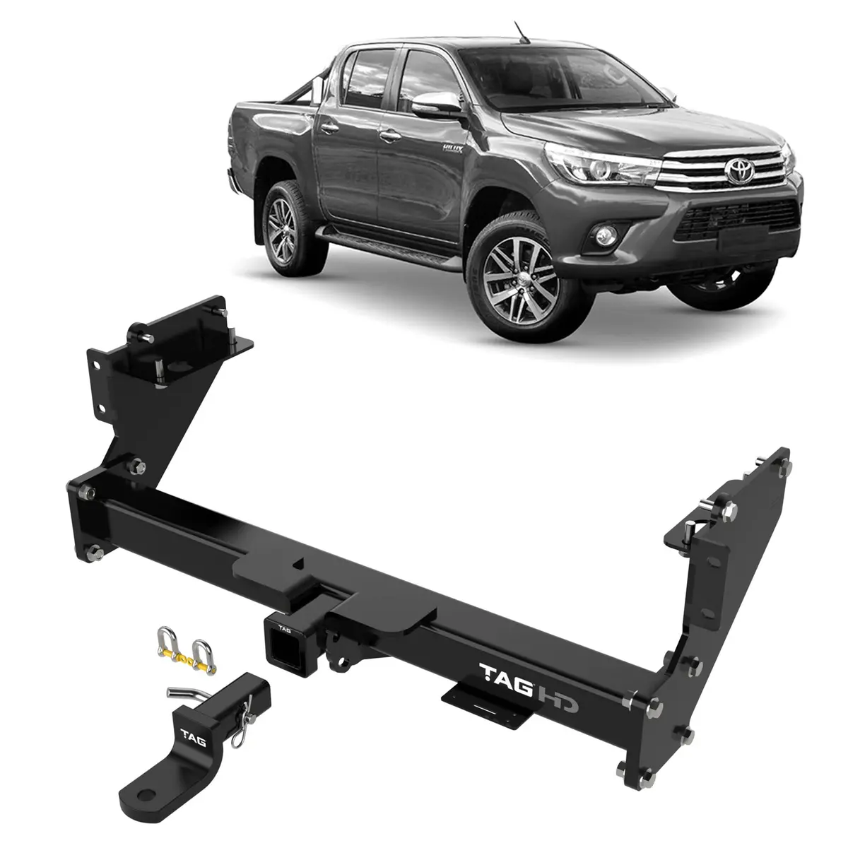 Tag Heavy Duty Towbar For Toyota Hilux (10/2015 - On) 1