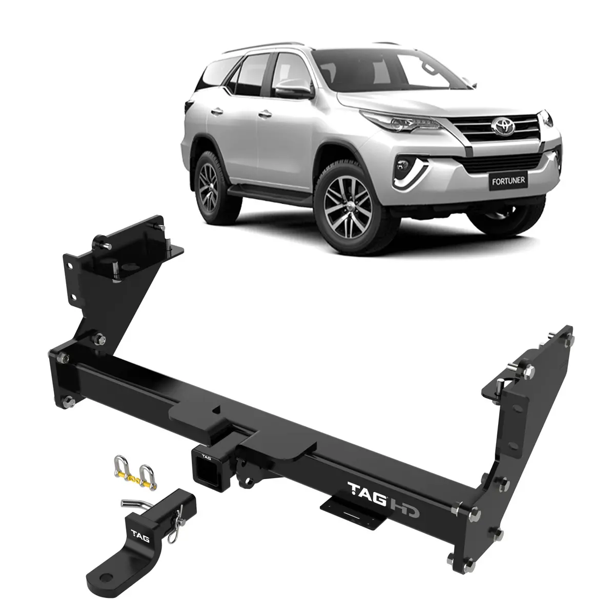 Tag Heavy Duty Towbar For Toyota Fortuner (10/2015 - On) 1