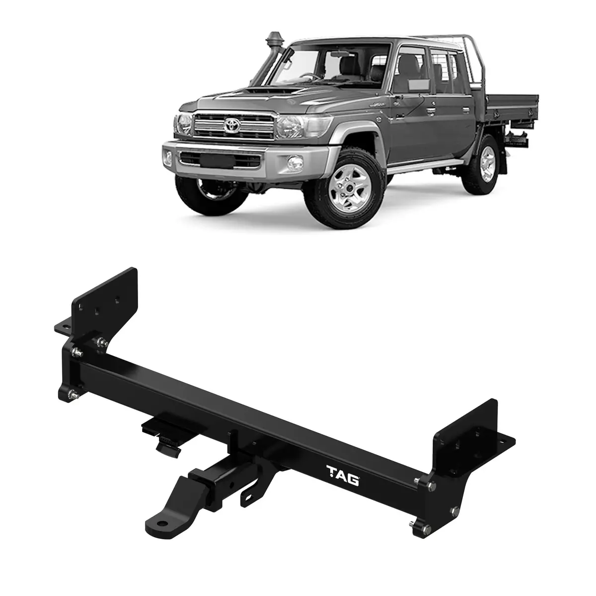 Tag Heavy Duty Towbar For Toyota Landcruiser (08/2012 - On) 1