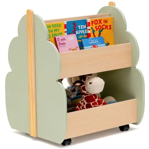 Kiddies Kingdom Cloud Bookcase Organiser Organisers For Ages 3 And Above 1