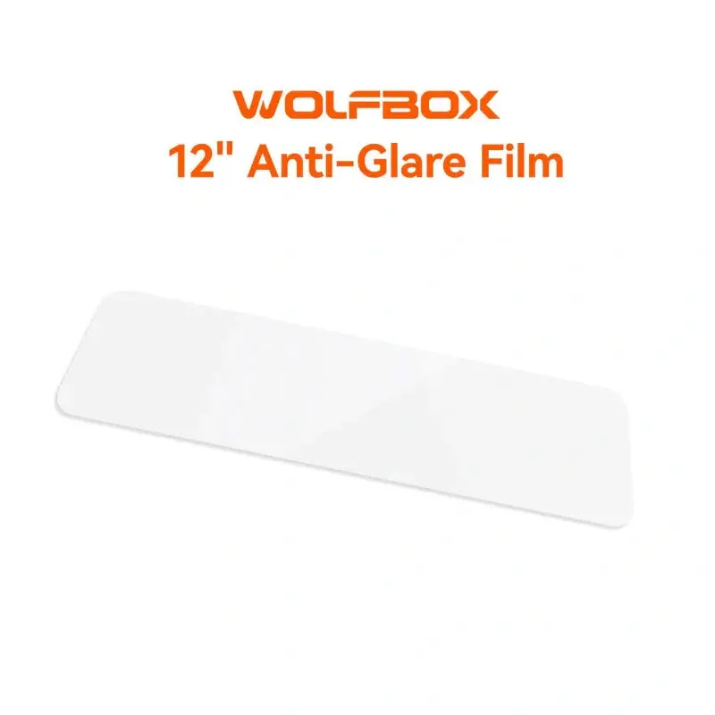 Wolfbox 12Inch Anti-Glare Film For G900 Pro/Tripro Mirror Dash Cam 1