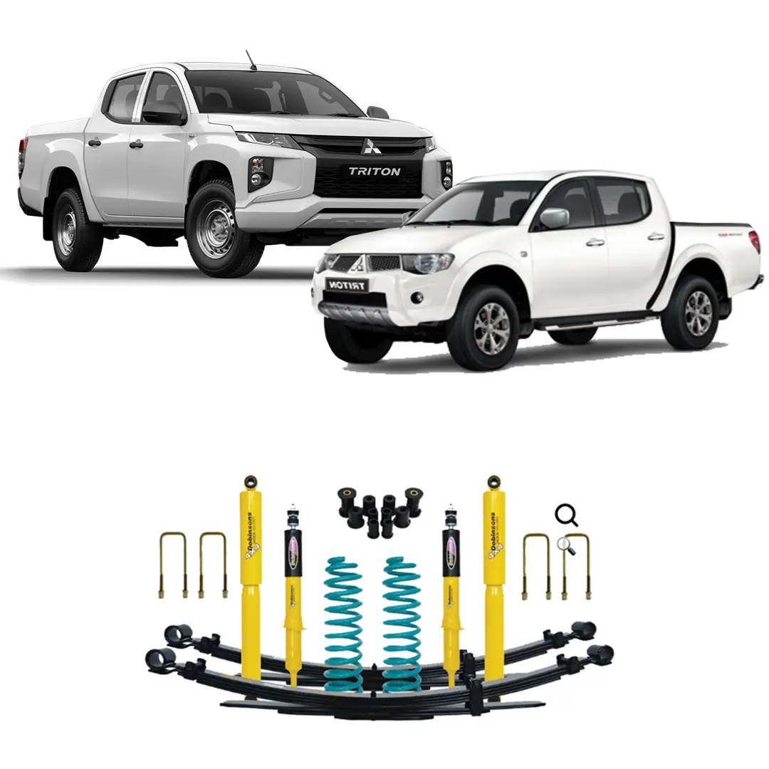 Triton Suspension Lift Kit 50Mm | Dobinsons Nitro Gas Twin Tube Suits Mn,Ml,Mq,Mr 1