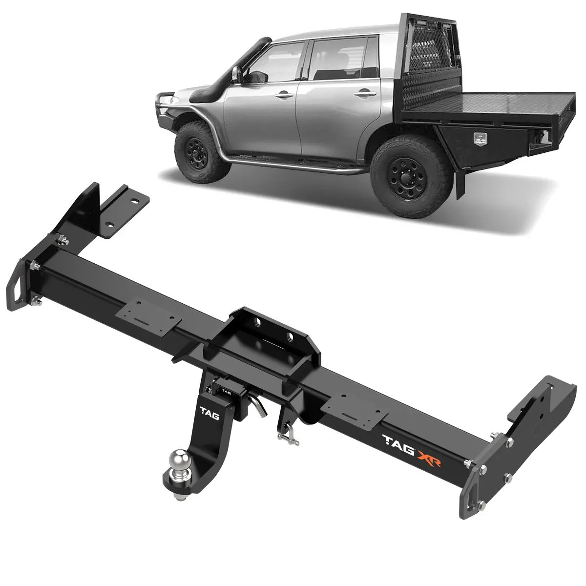 Tag 4X4 Recovery Towbar For Nissan Patrol (02/2013 - On) 1