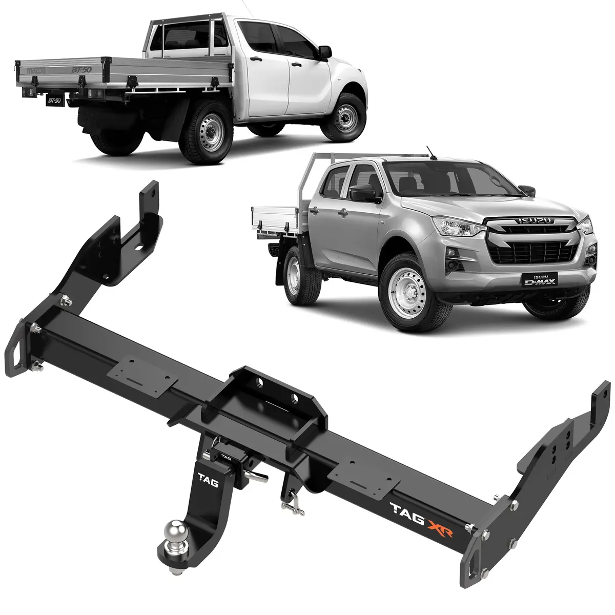 Tag 4X4 Recovery Towbar For Isuzu D-Max (07/2020 - On), Mazda Bt-50 (07/2020 - On) 1